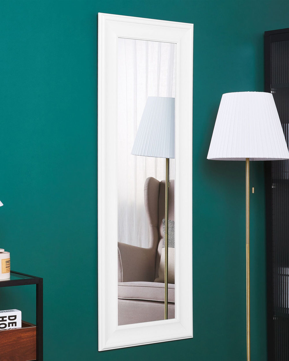 Lunel Wall Mirror White