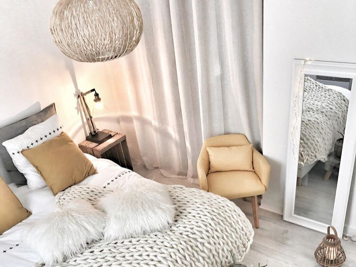Lunel Wall Mirror White