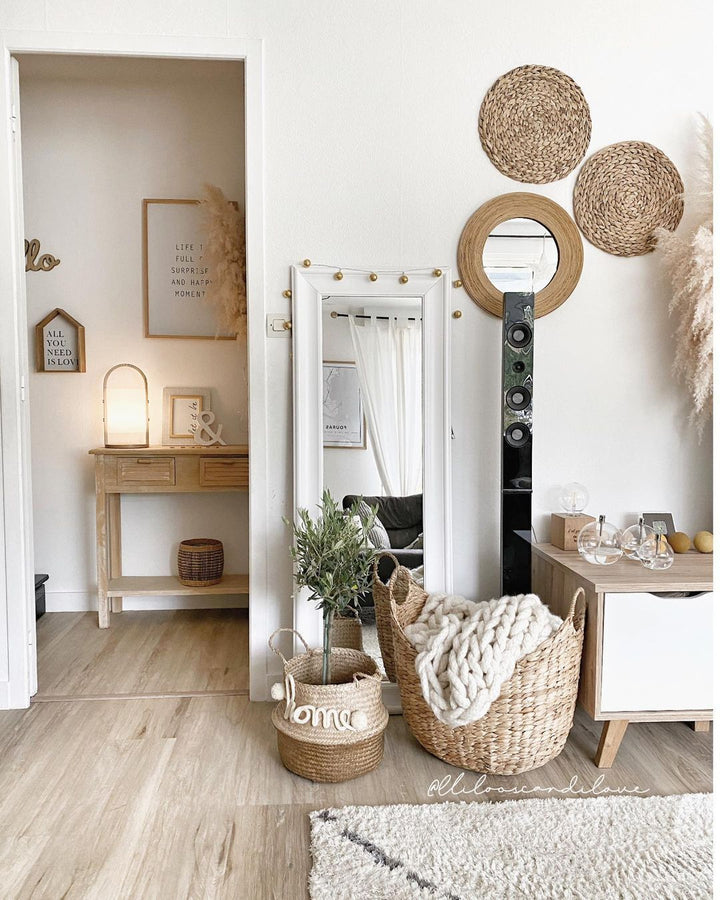 Lunel Wall Mirror White