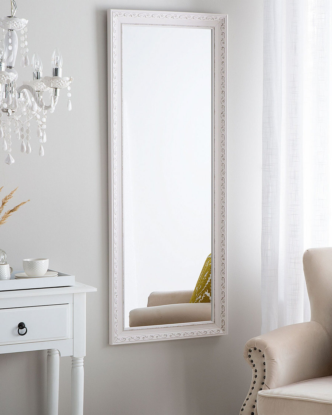 Mauleon Wall Mirror Cream