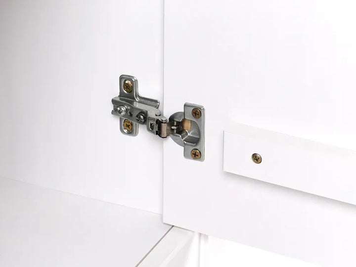 2 Door Sideboard Pine Wood White Collynns