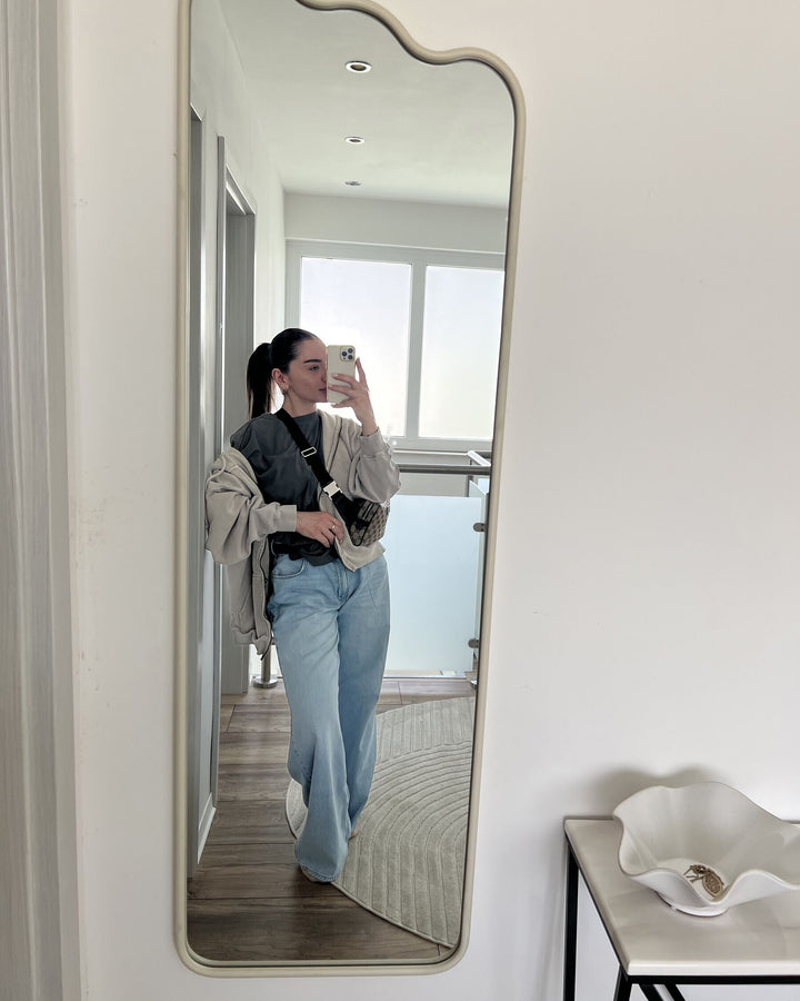 Wall Mirror Abzac Metal Off-White