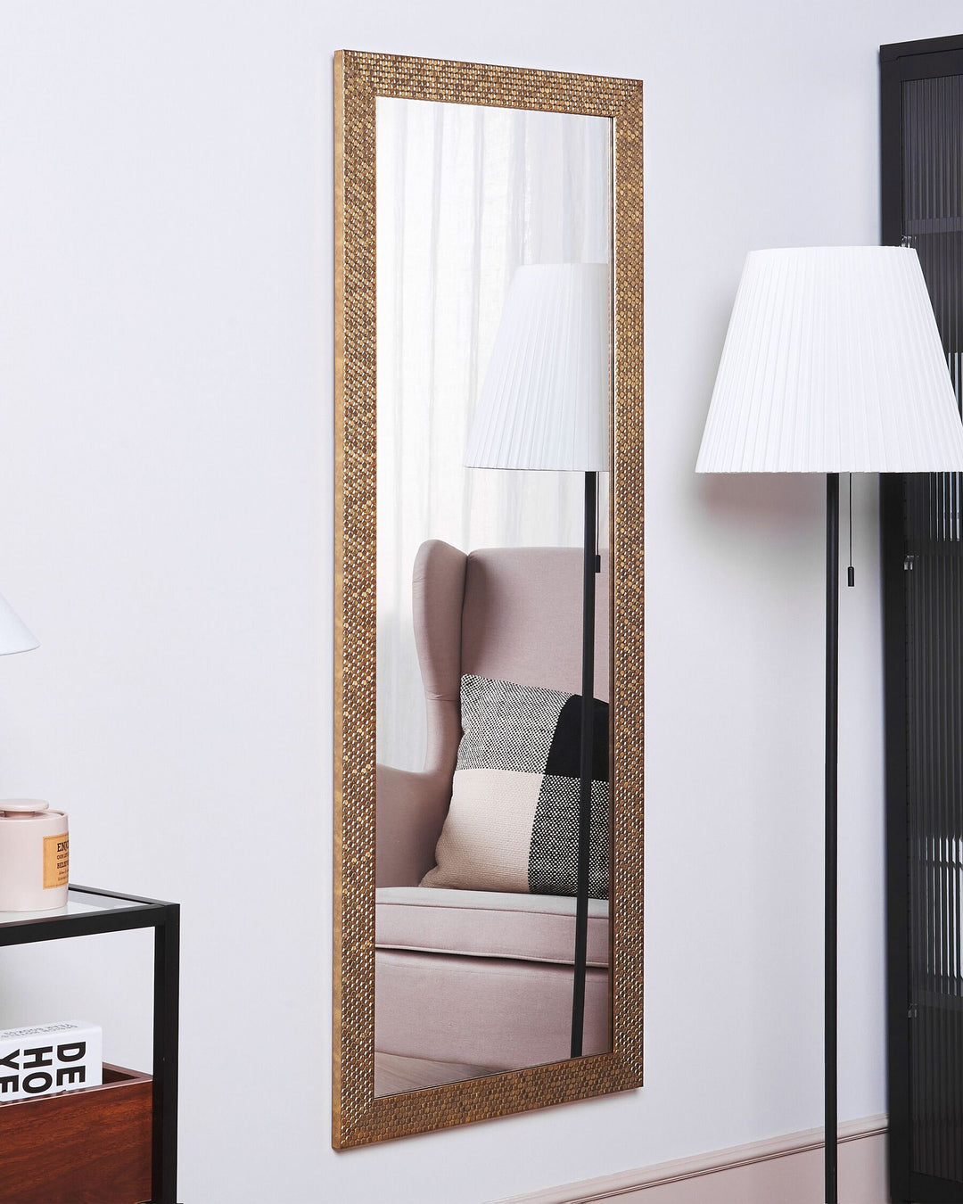 Wall Mirror Ajaccio Brass