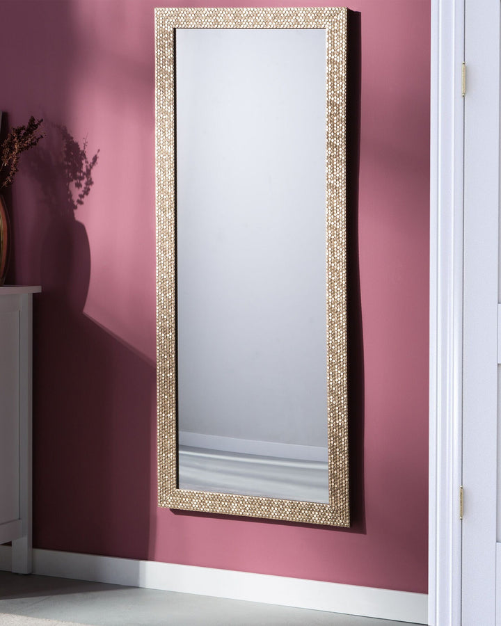Wall Mirror Ajaccio Brass