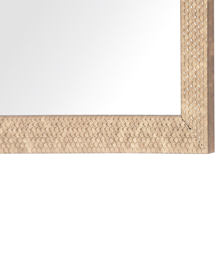 Wall Mirror Ajaccio Brass