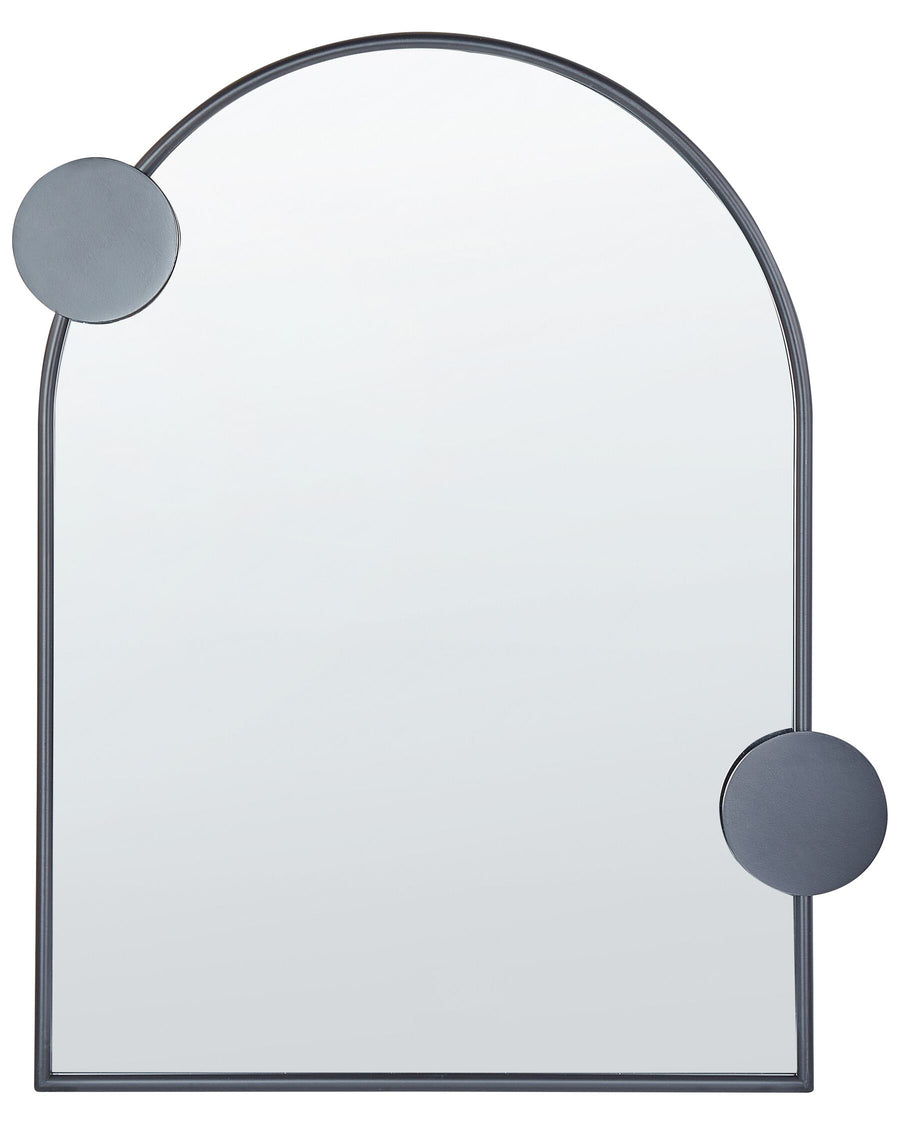 Wall Mirror Aulon Metal Black