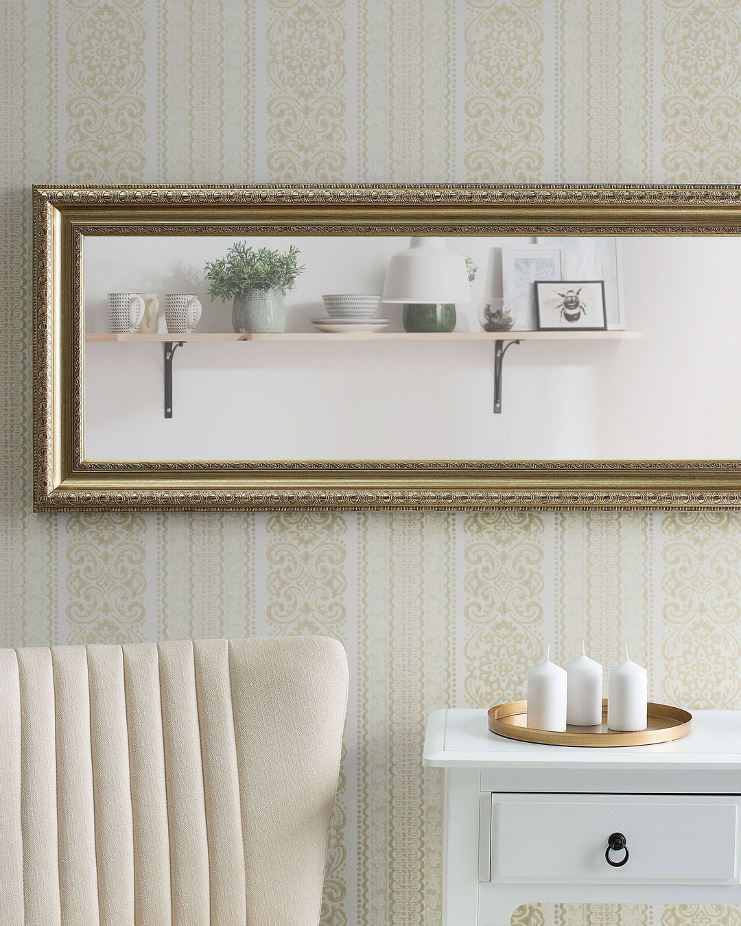 Wall Mirror Aurillac Gold