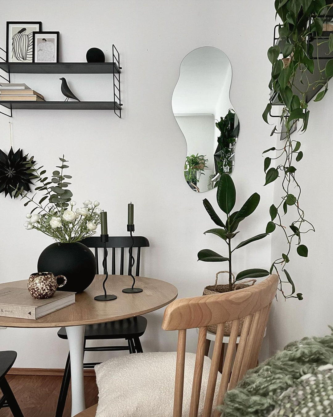 Wall Mirror Auxerre Silver