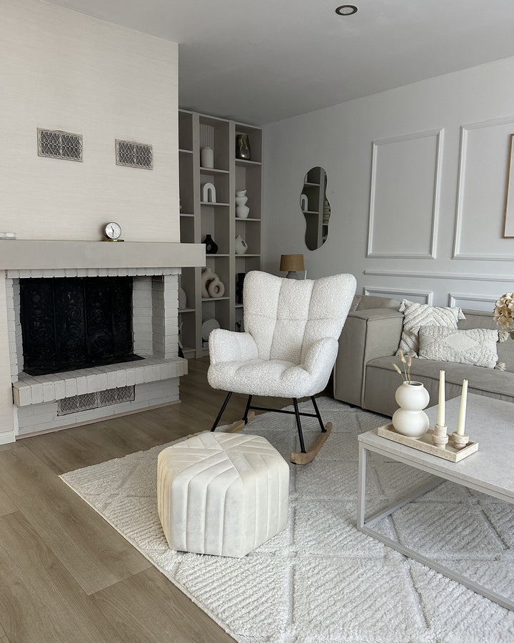 Wall Mirror Auxerre Silver