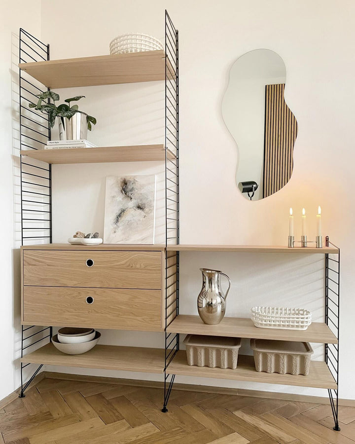 Wall Mirror Auxerre Silver