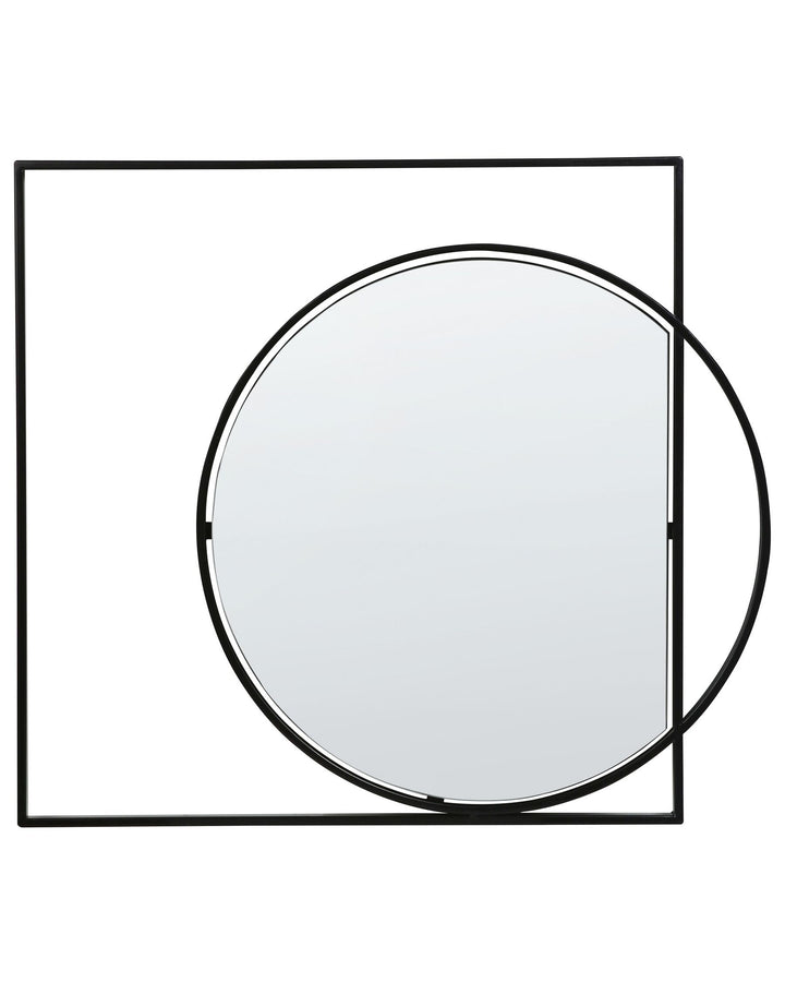 Wall Mirror Auxy Metal Black