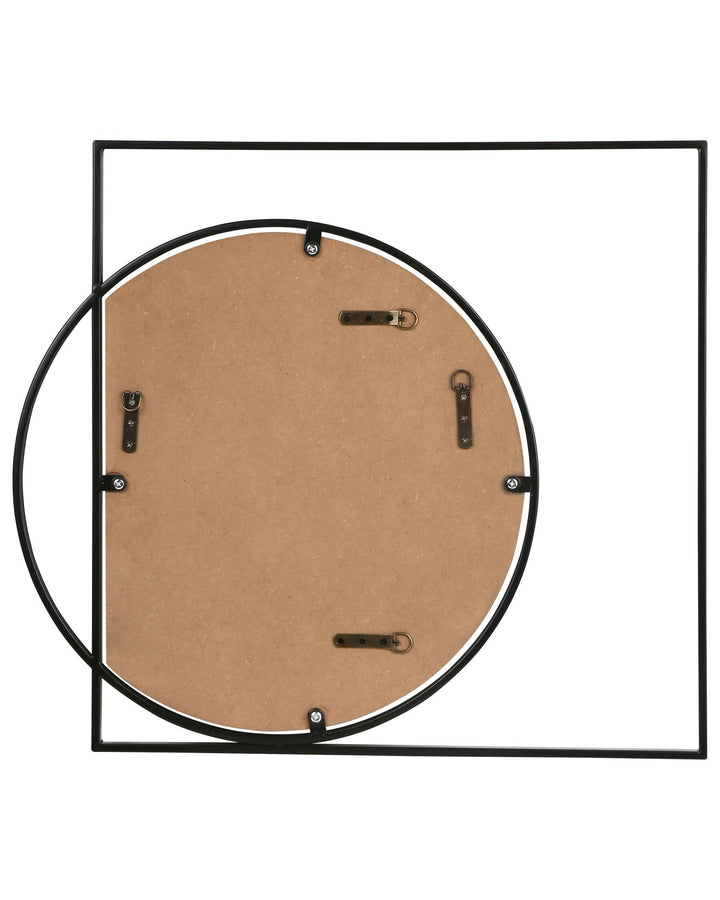 Wall Mirror Auxy Metal Black