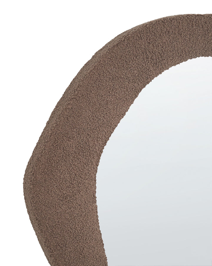 Wall Mirror Blisme Boucle Brown