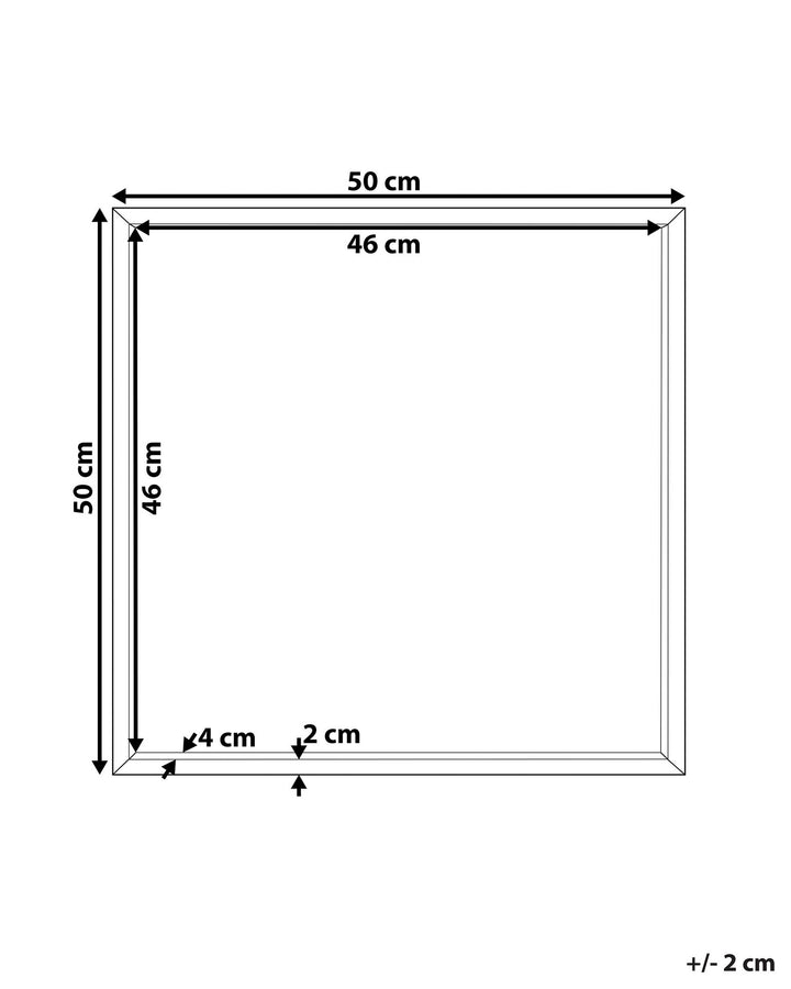 Wall Mirror Brignoles Grey