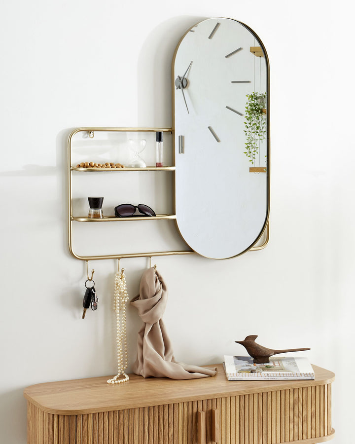 Wall Mirror Brion Metal Gold