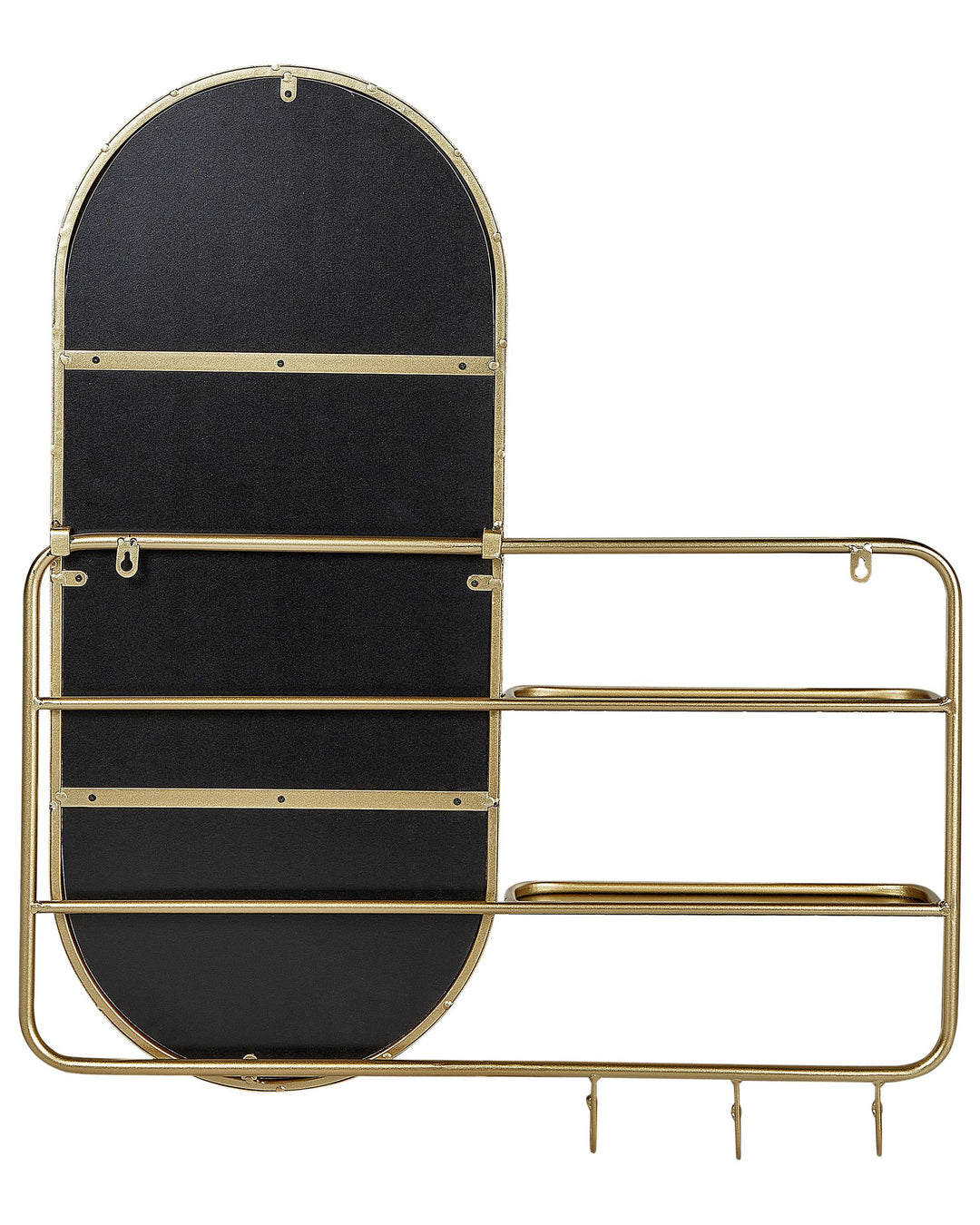 Wall Mirror Brion Metal Gold