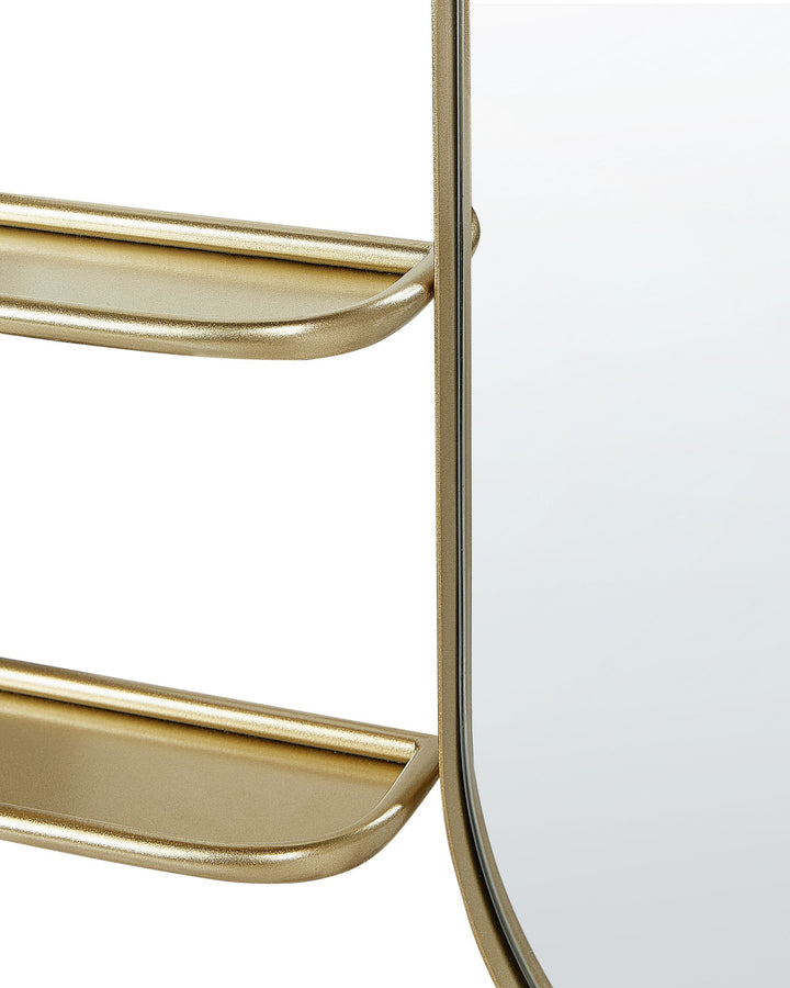 Wall Mirror Brion Metal Gold