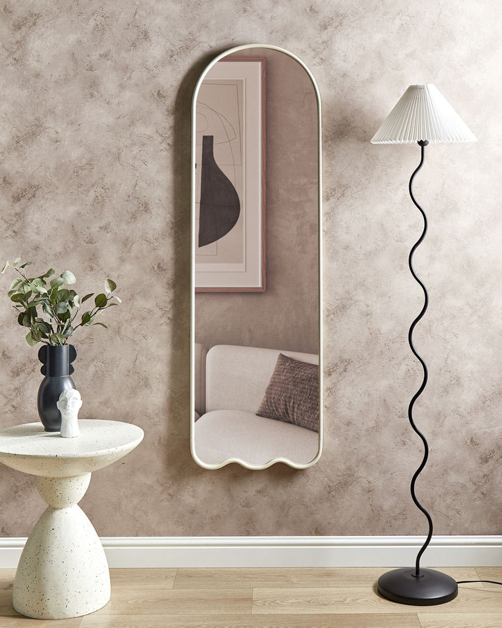Wall Mirror Bussy Metal Off-White