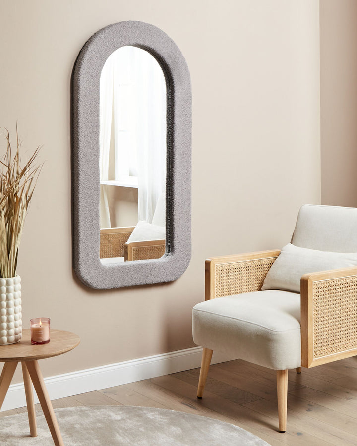 Wall Mirror Cervon Boucle Taupe