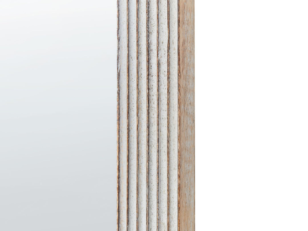 Wall Mirror Chandon Mango Wood White