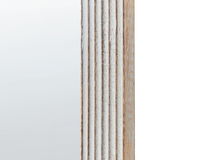 Wall Mirror Chandon Mango Wood White