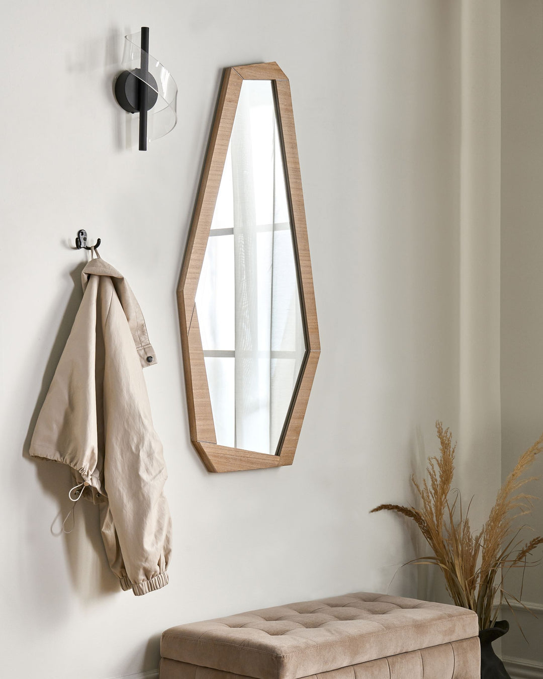 Wall Mirror Chanu Light Brown