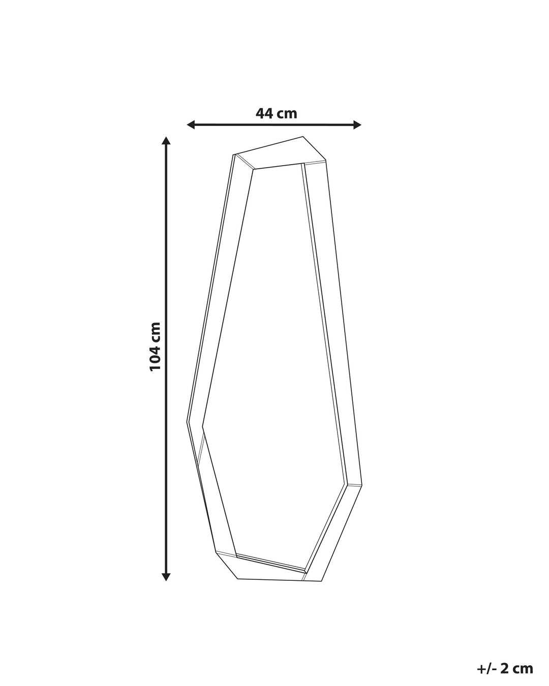 Wall Mirror Chanu Silver