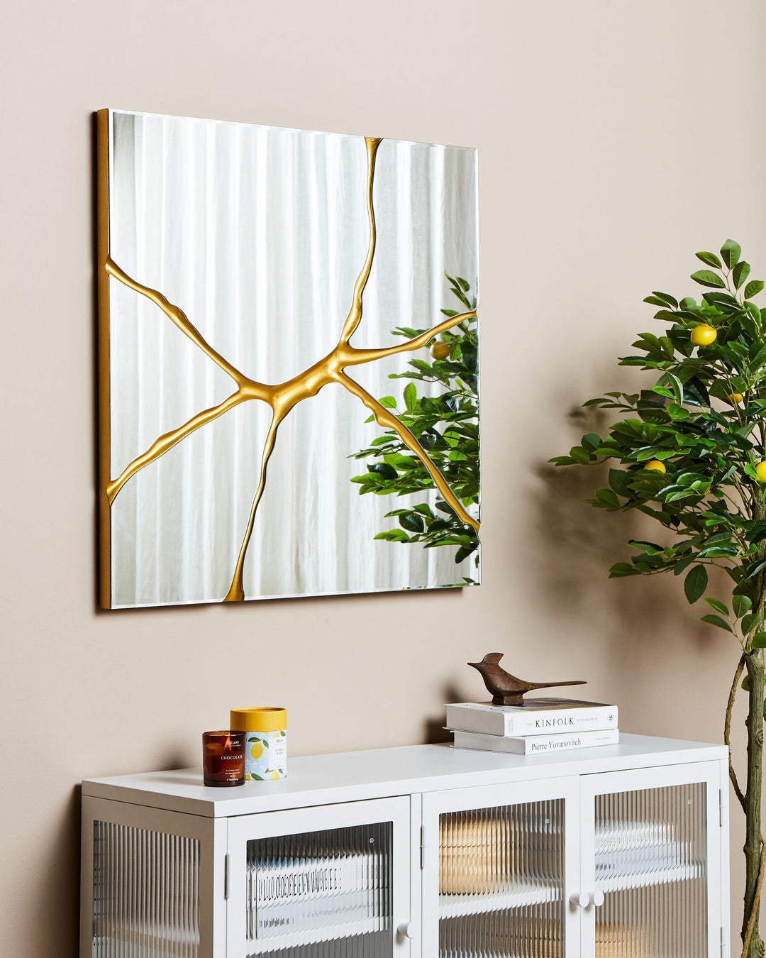 Wall Mirror Coole Gold