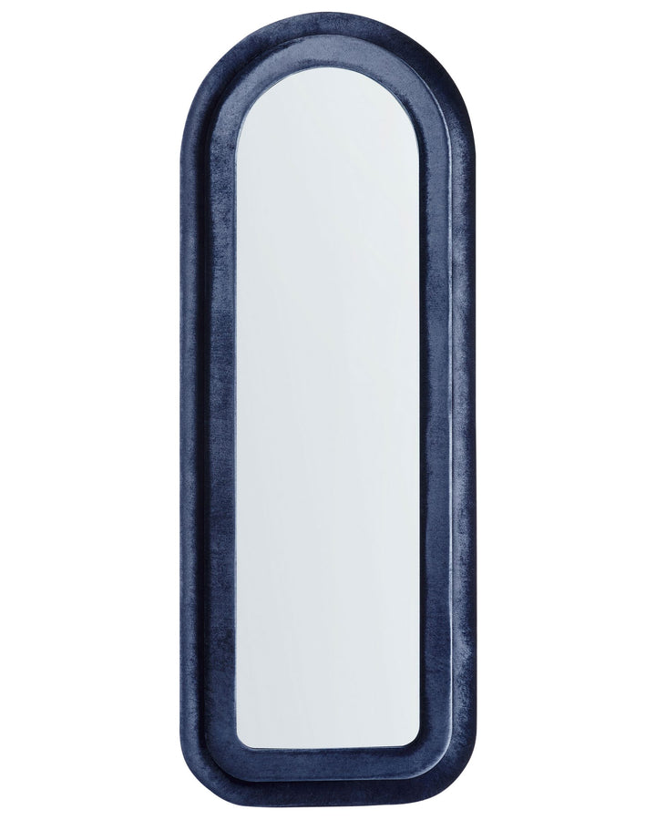 Wall Mirror Culan Velvet Dark Blue