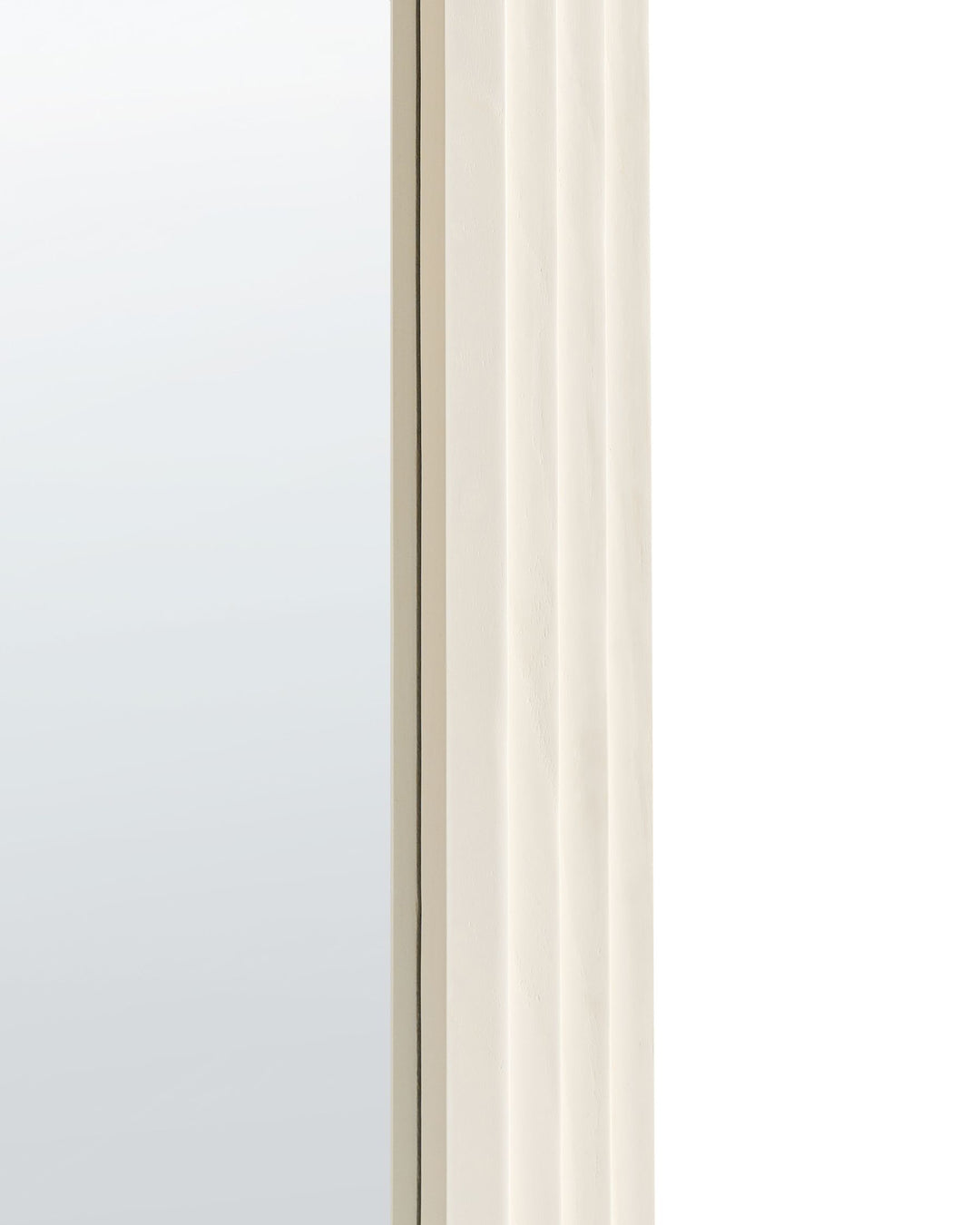 Wall Mirror Dijon Wood Off-White
