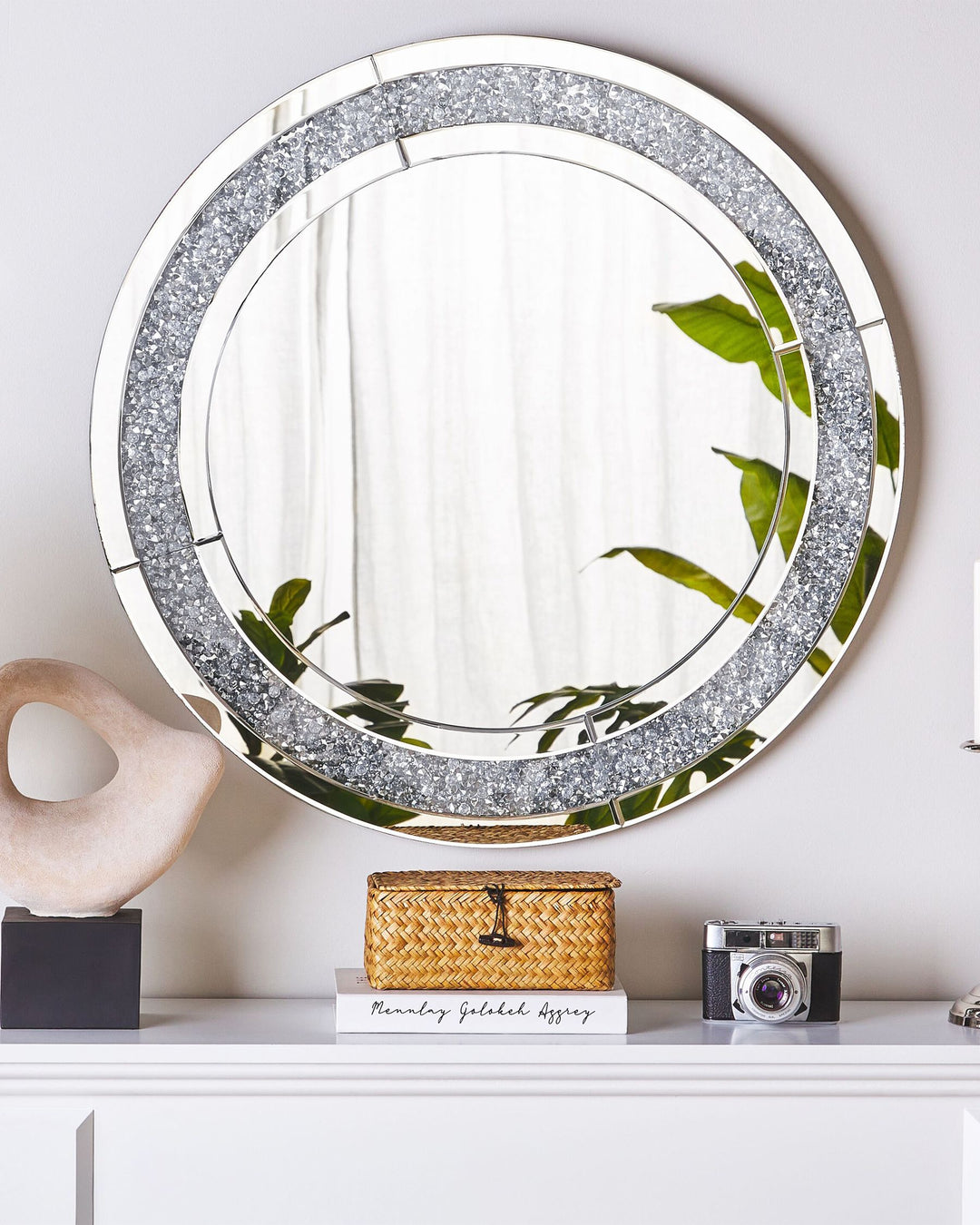 Wall Mirror Erbray Silver