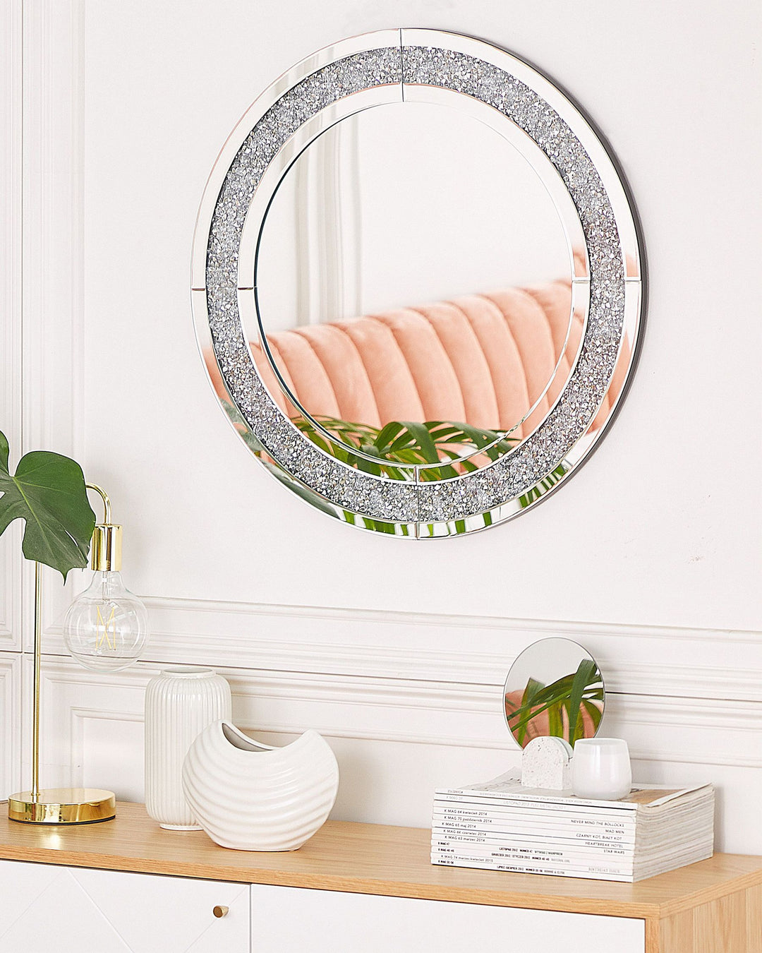 Wall Mirror Erbray Silver