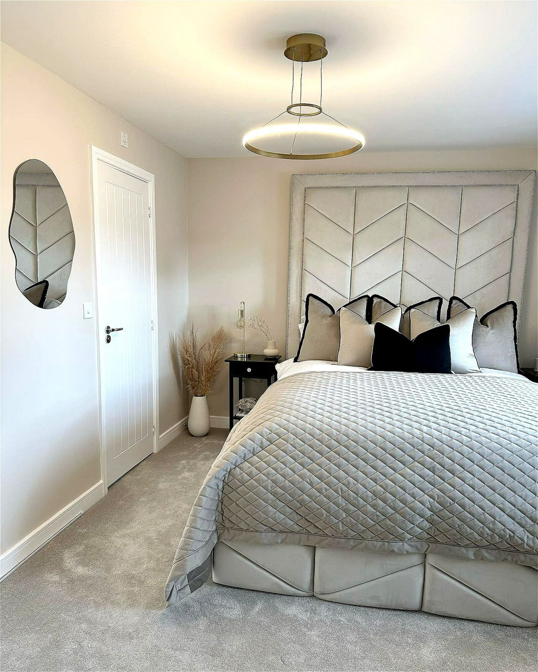 Wall Mirror Falaise Silver