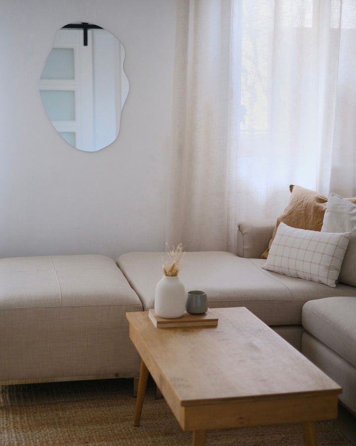 Wall Mirror Falaise Silver