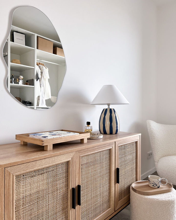 Wall Mirror Falaise Silver