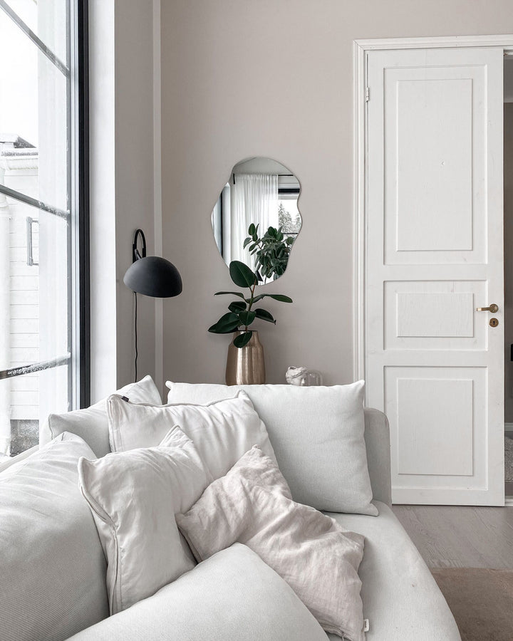 Wall Mirror Falaise Silver