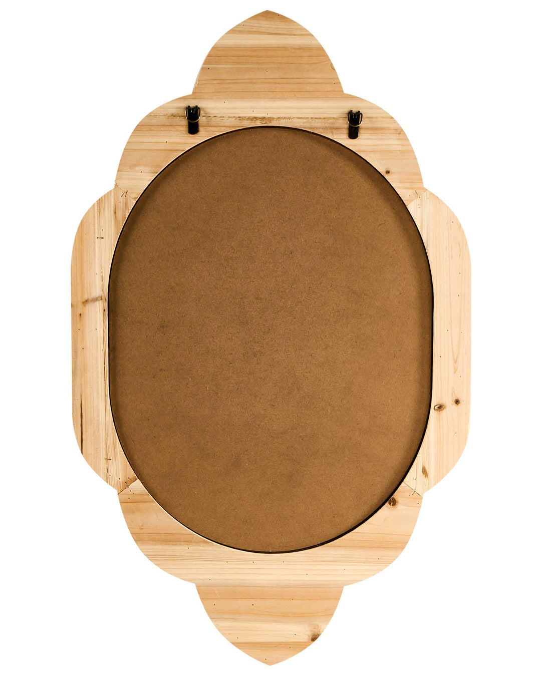 Wall Mirror Fresville Wood Light Brown