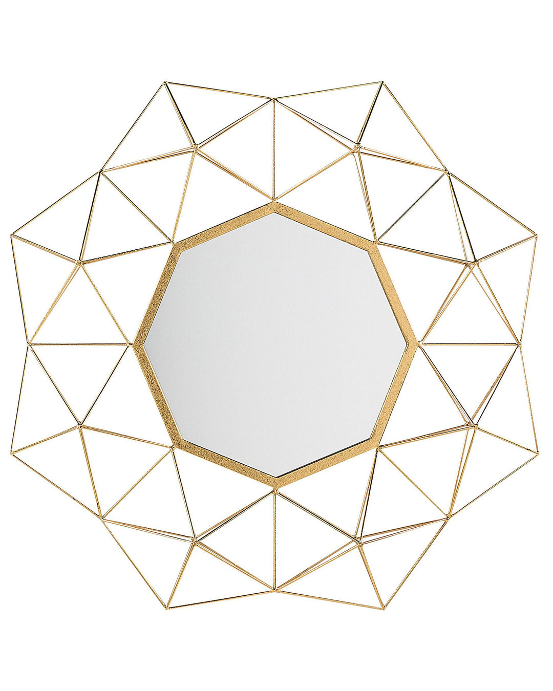 Wall Mirror Gaillac Metal Gold