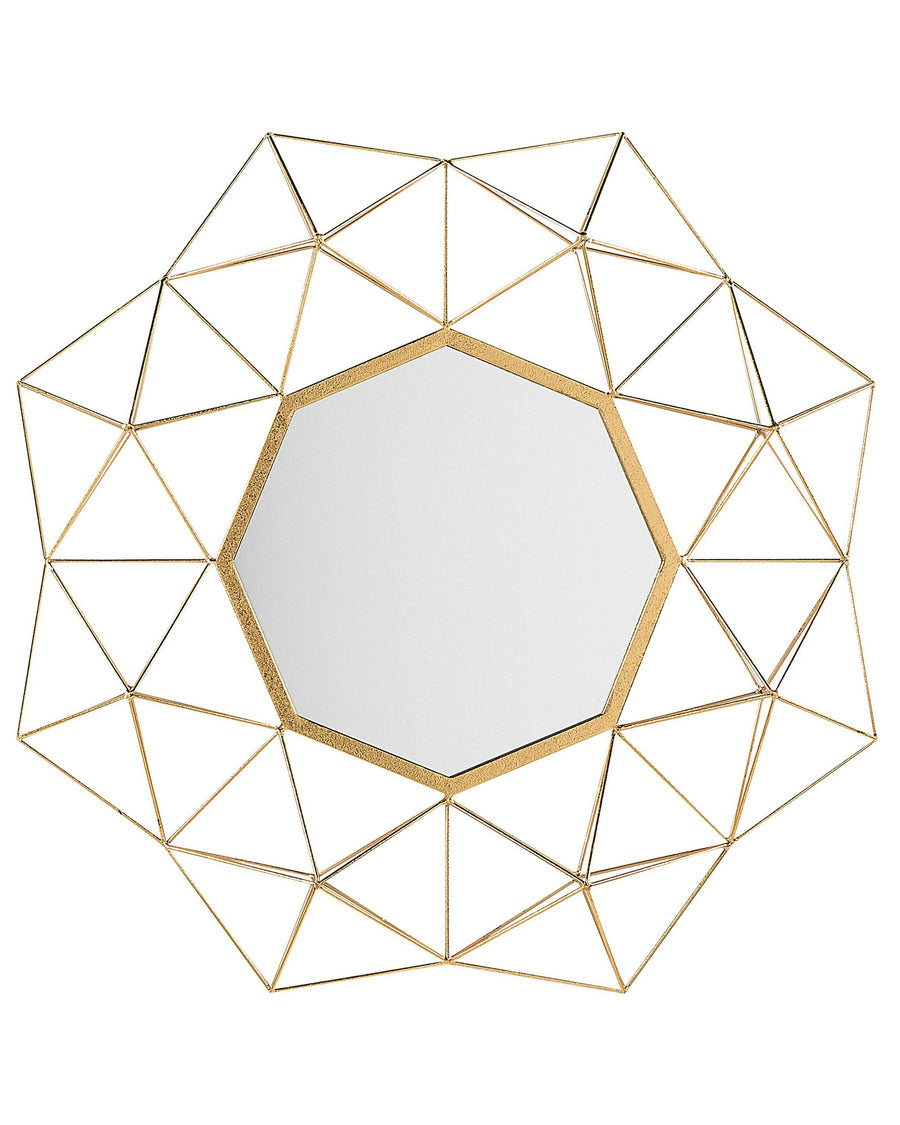 Wall Mirror Gaillac Metal Gold