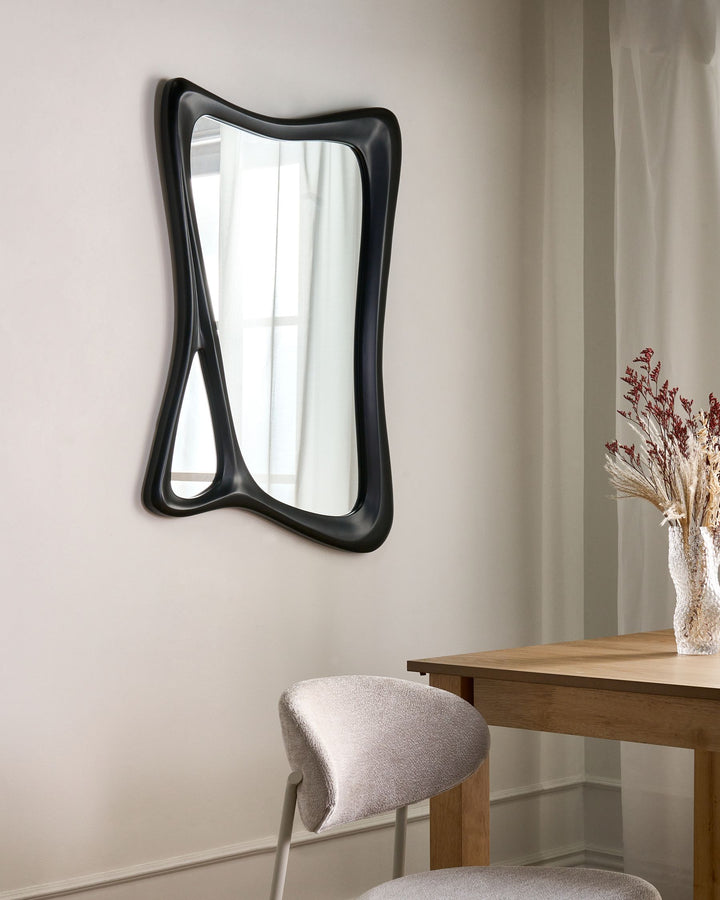 Wall Mirror Lanester Black