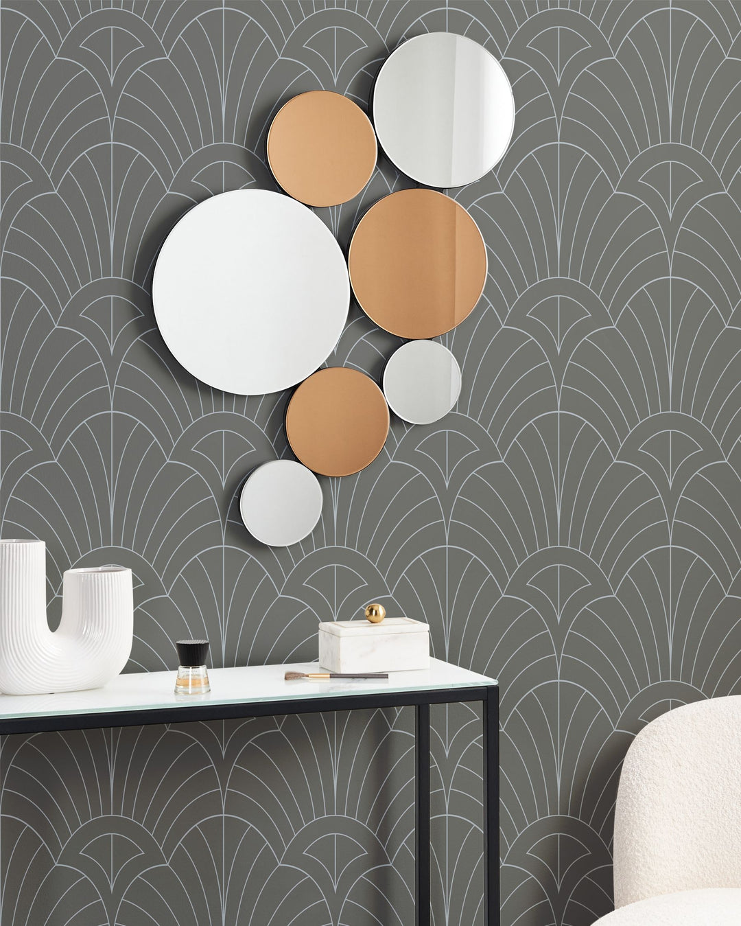 Wall Mirror Laxou Copper
