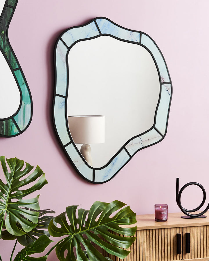 Wall Mirror Liverdun Light Blue