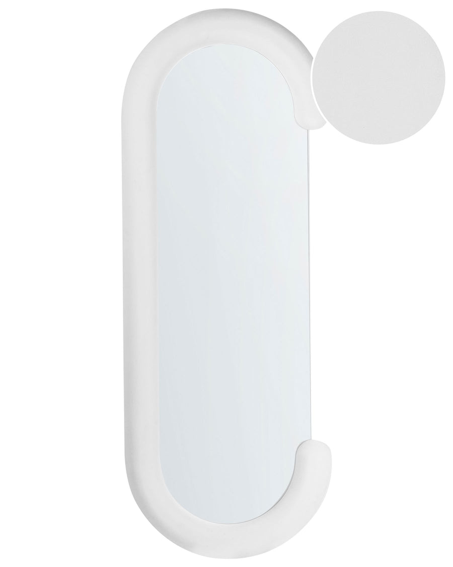 Wall Mirror Loches Velvet White