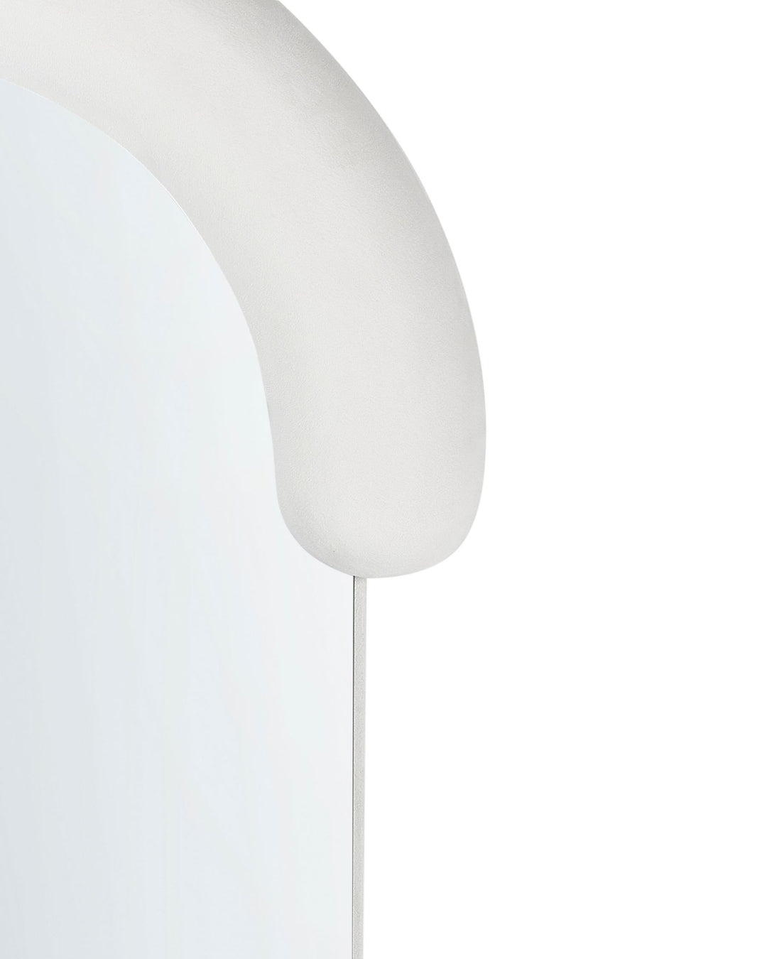 Wall Mirror Loches Velvet White