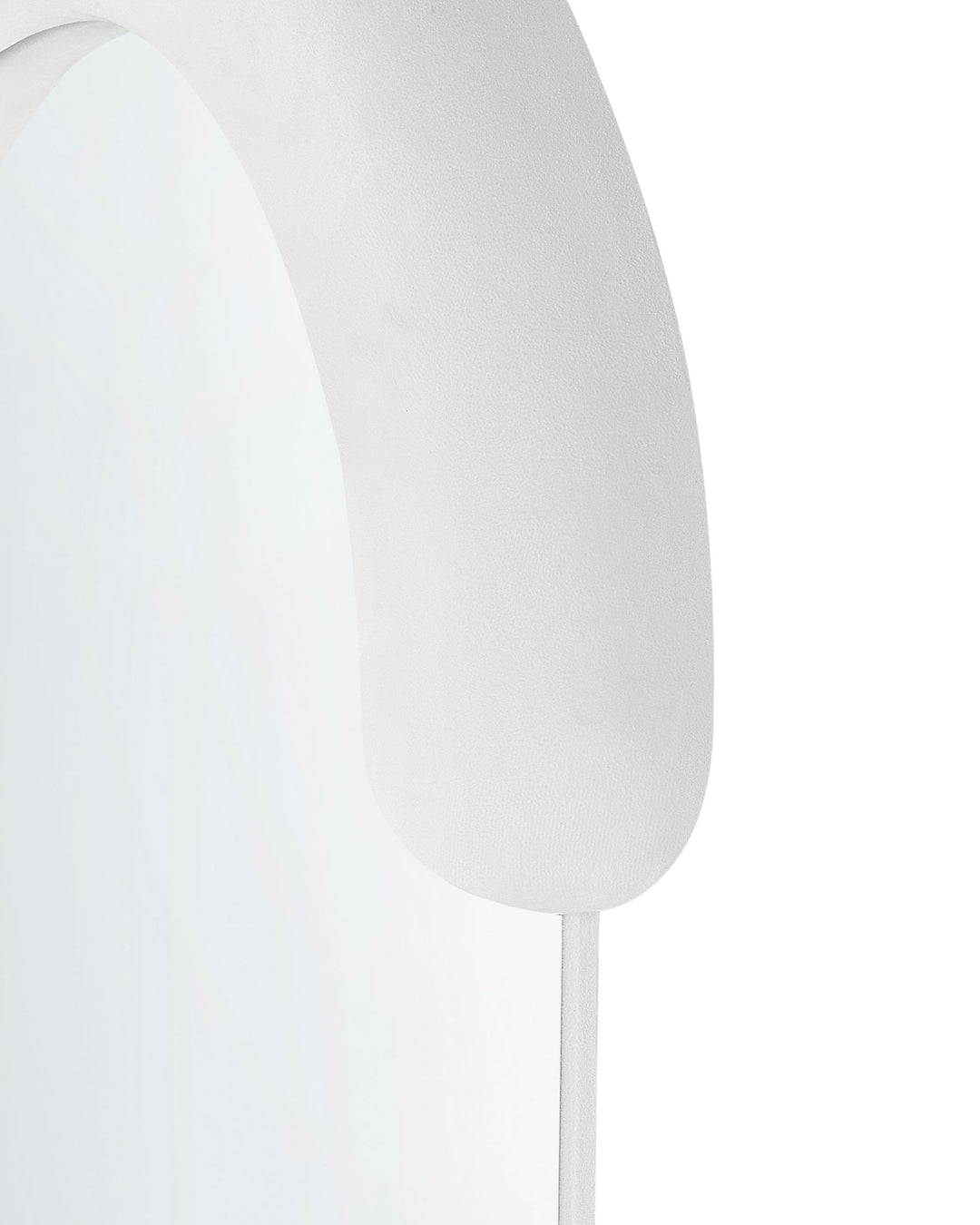 Wall Mirror Loches Velvet White