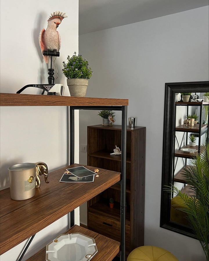 Wall Mirror Lunel Black