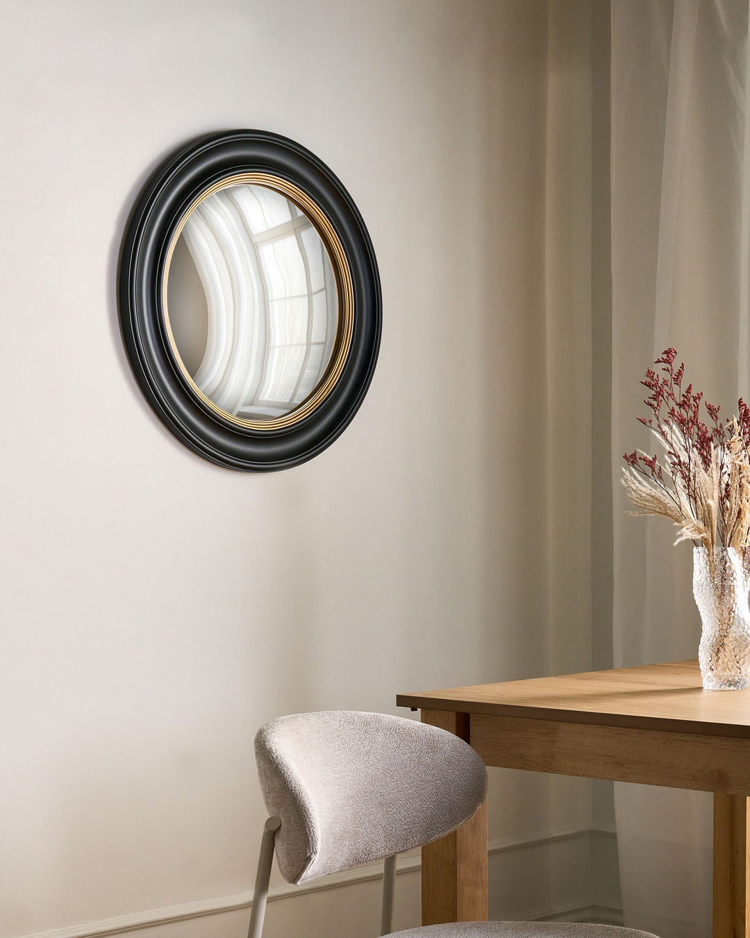 Wall Mirror Malo Black