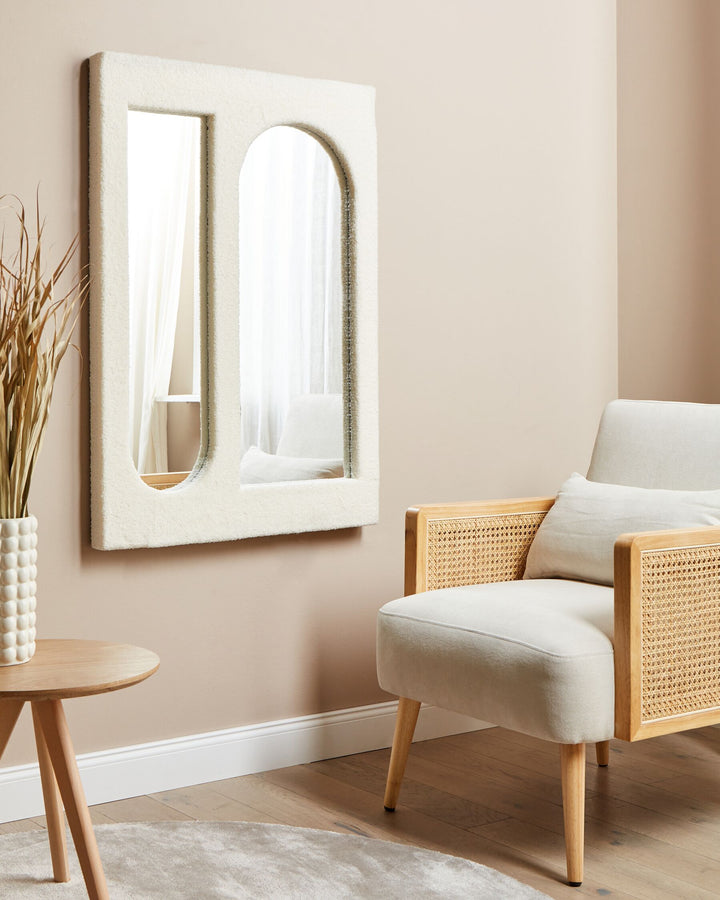 Wall Mirror Marcigny Boucle Off-White