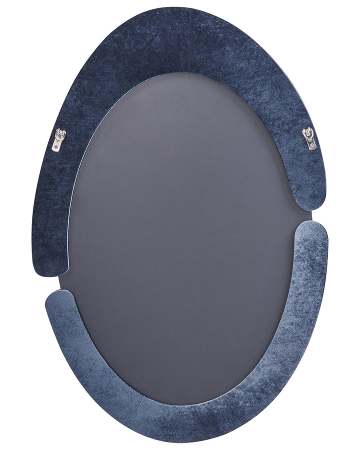 Wall Mirror Massay Velvet Dark Blue