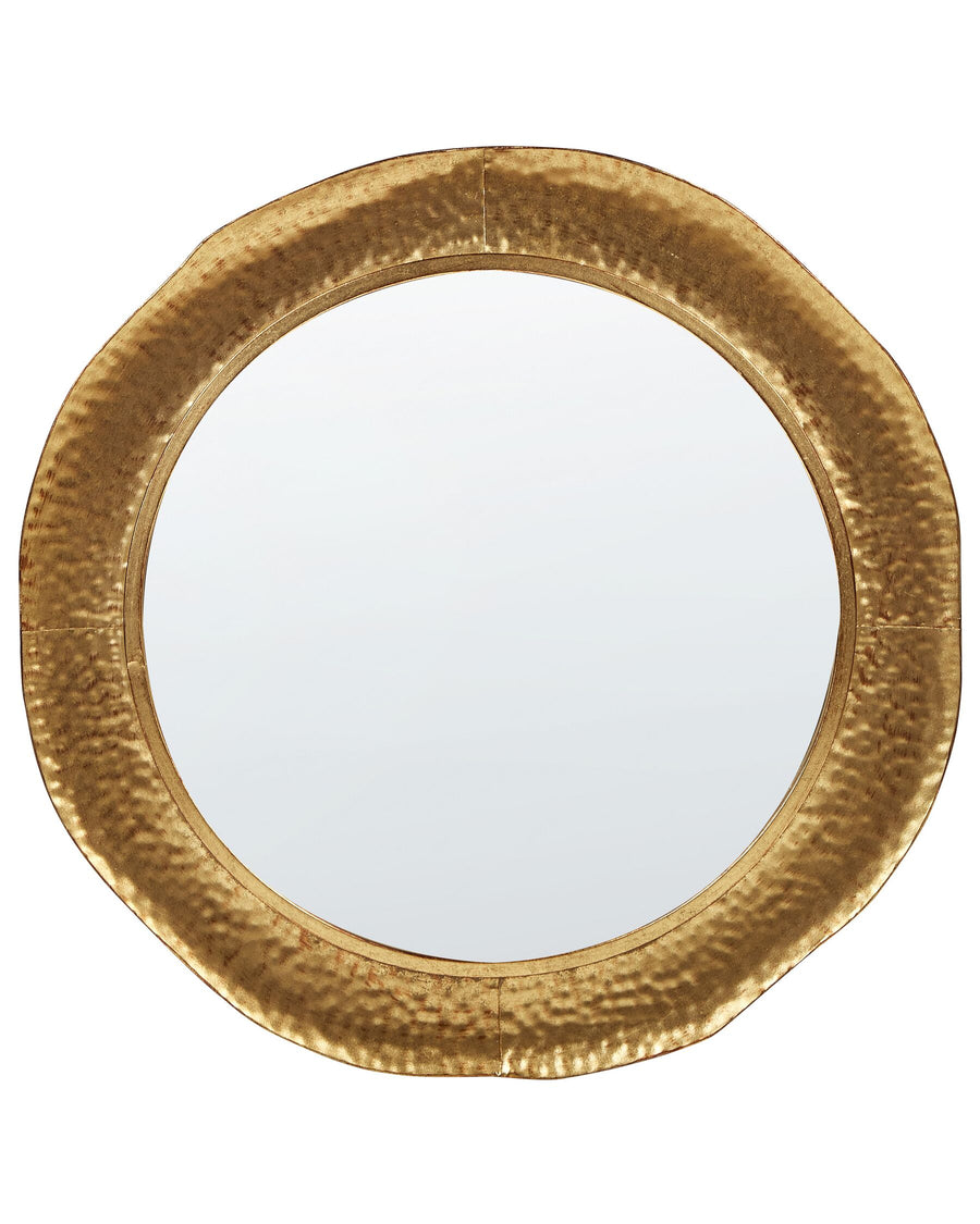 Wall Mirror Mercy Metal Gold